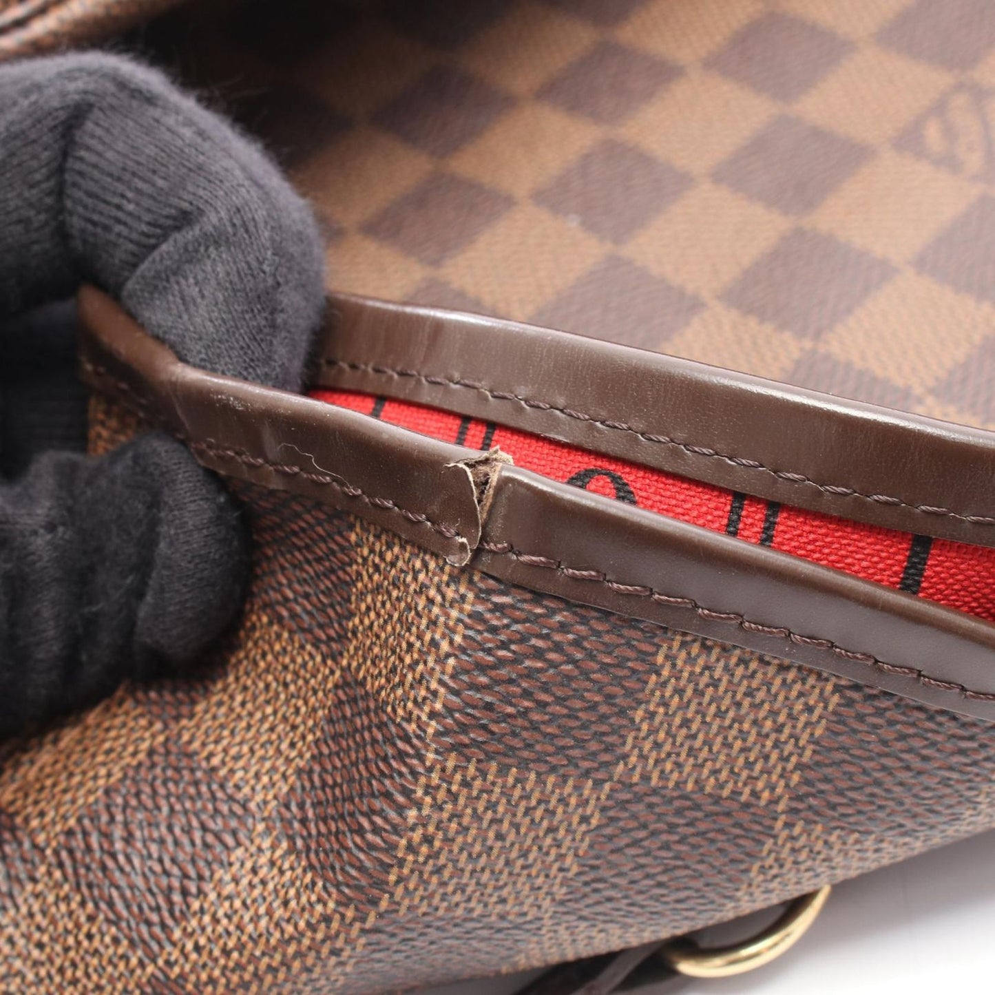 Louis Vuitton Tote Neverfull GM Canvas Leather — view 9
