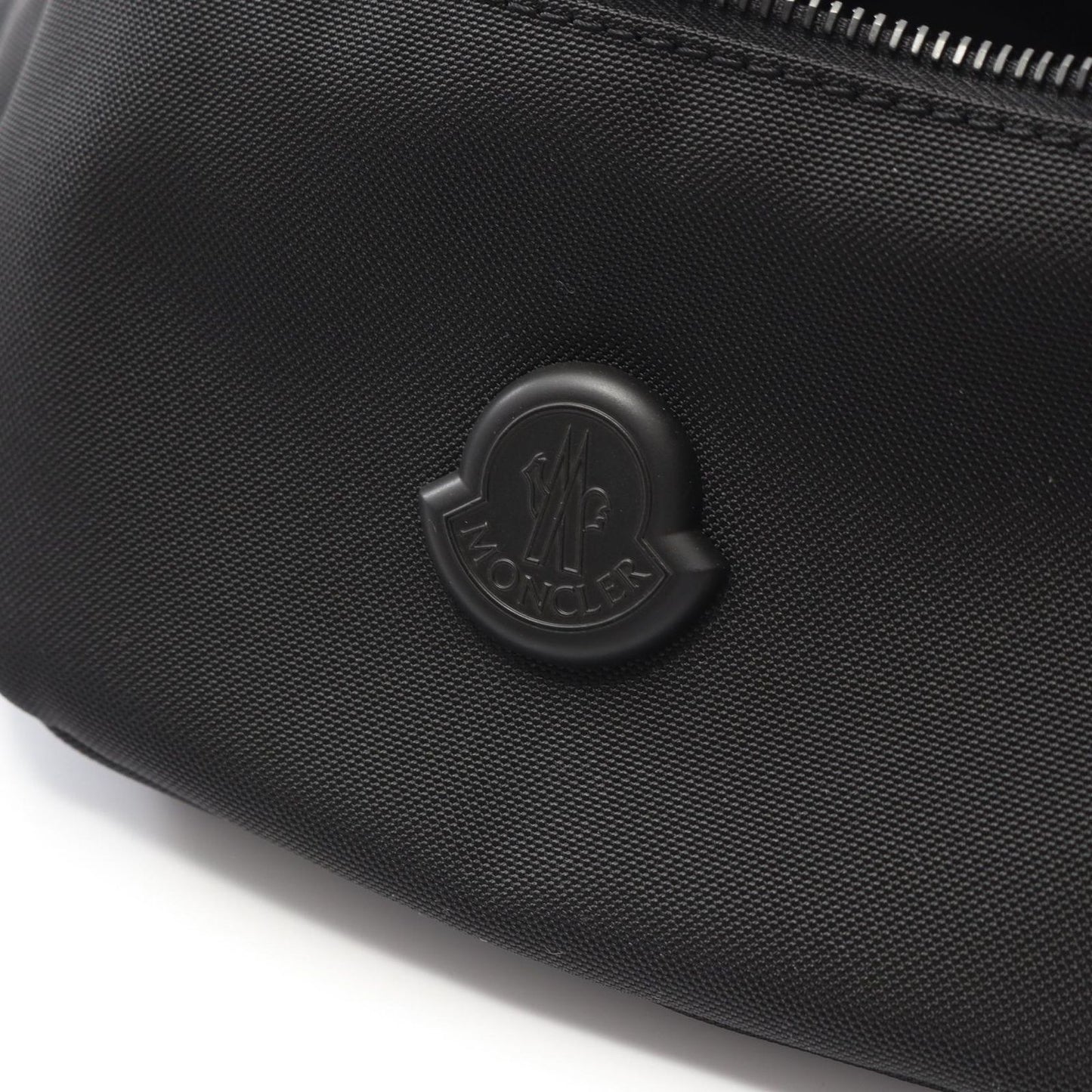 Moncler Waist Bag Durance Small Black Nylon Leather — view 7