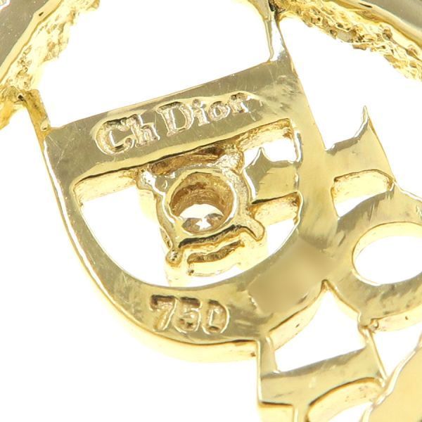 Dior Logo Pendant Diamond — view 5