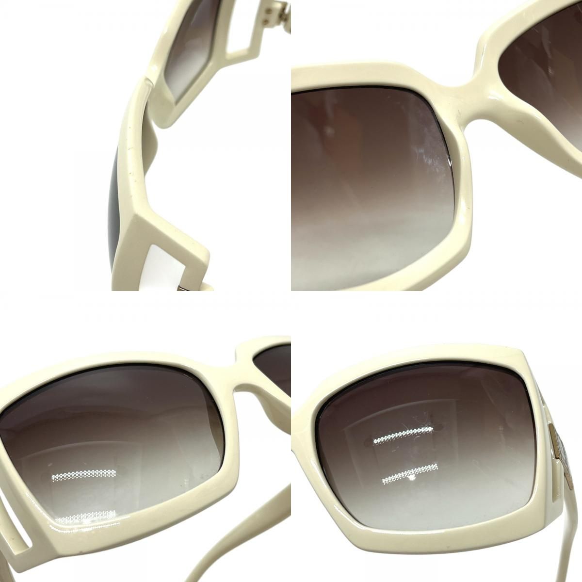 Dior Sunglasses Cannage 611 Acetate White Eyewear — view 9