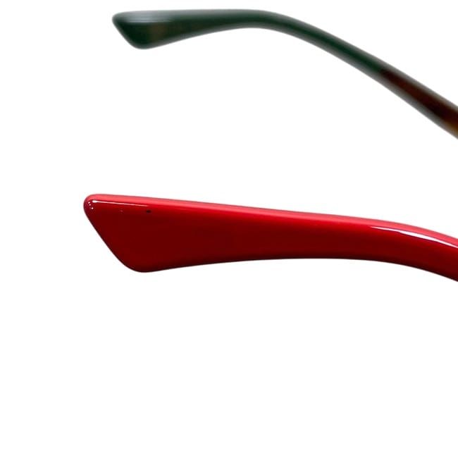 Gucci Sunglasses Brown Tortoiseshell Style Wellington Acetate Metal Eyewear — view 9