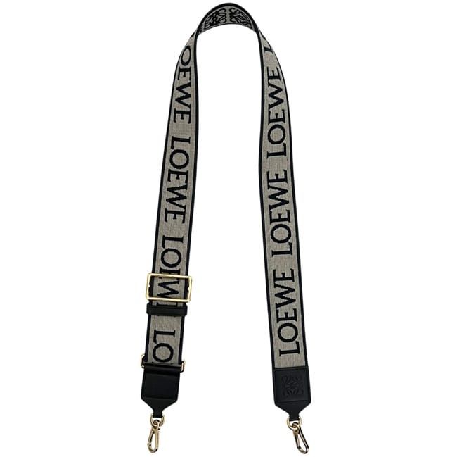 Loewe Drawstring Shoulder Bag Flamenco Clutch Black Logo Leather Napa Calfskin — view 9
