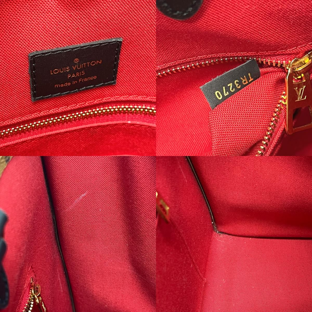 Louis Vuitton Tote On The Go Monogram Reverse Canvas Brown — view 9