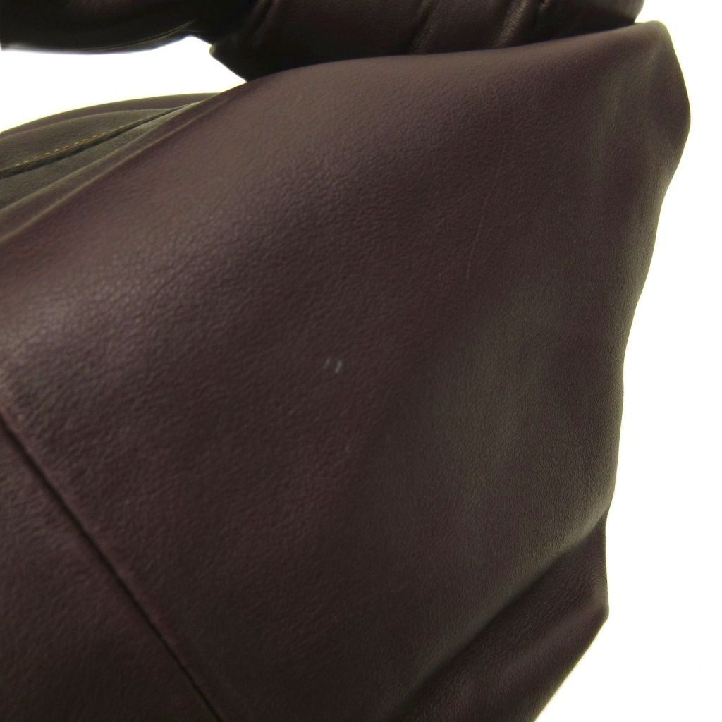 Bottega Veneta Double Knot Mini Handbag Top Handle Lambskin Gray — view 9