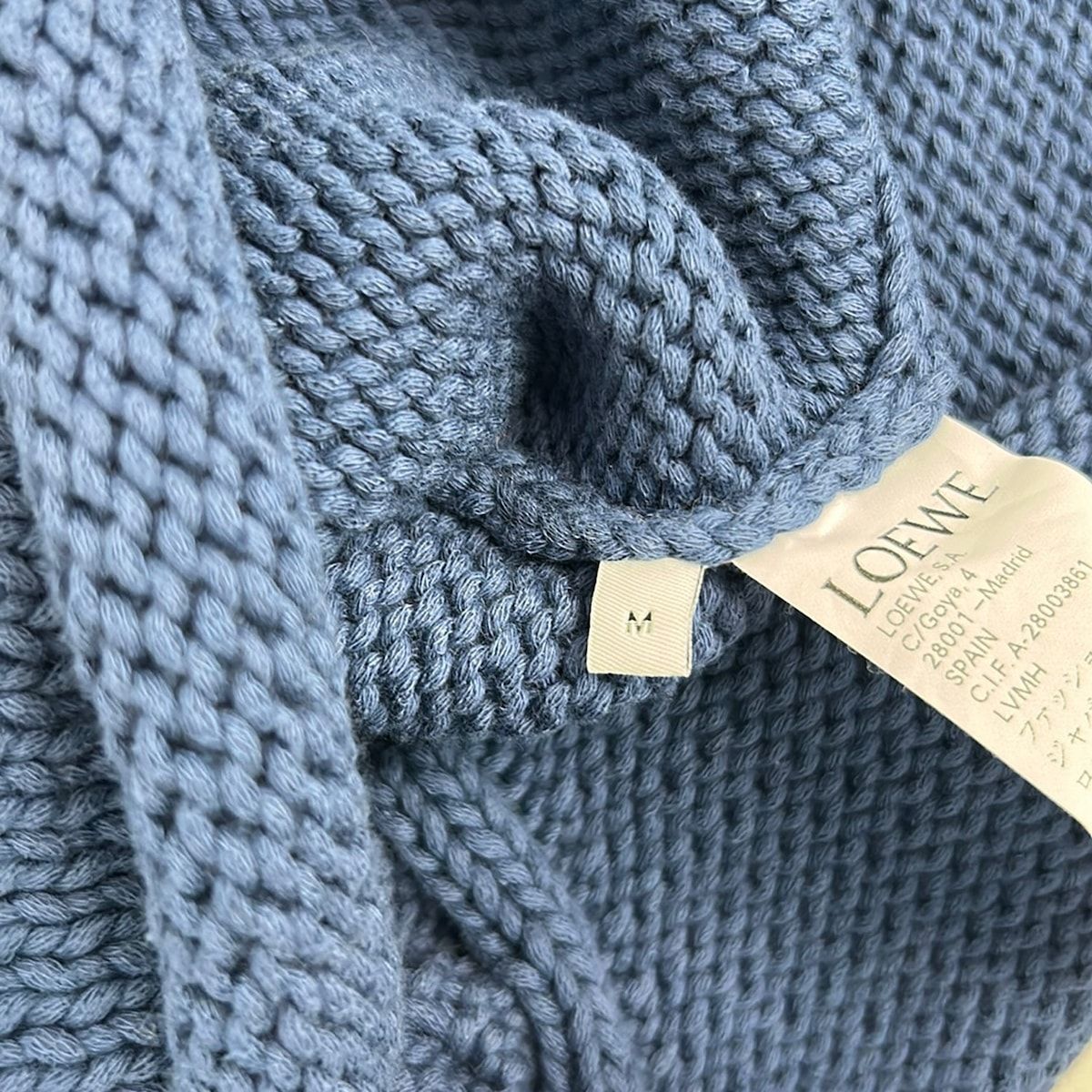Loewe Long Sleeve Sweater M Blue — view 5