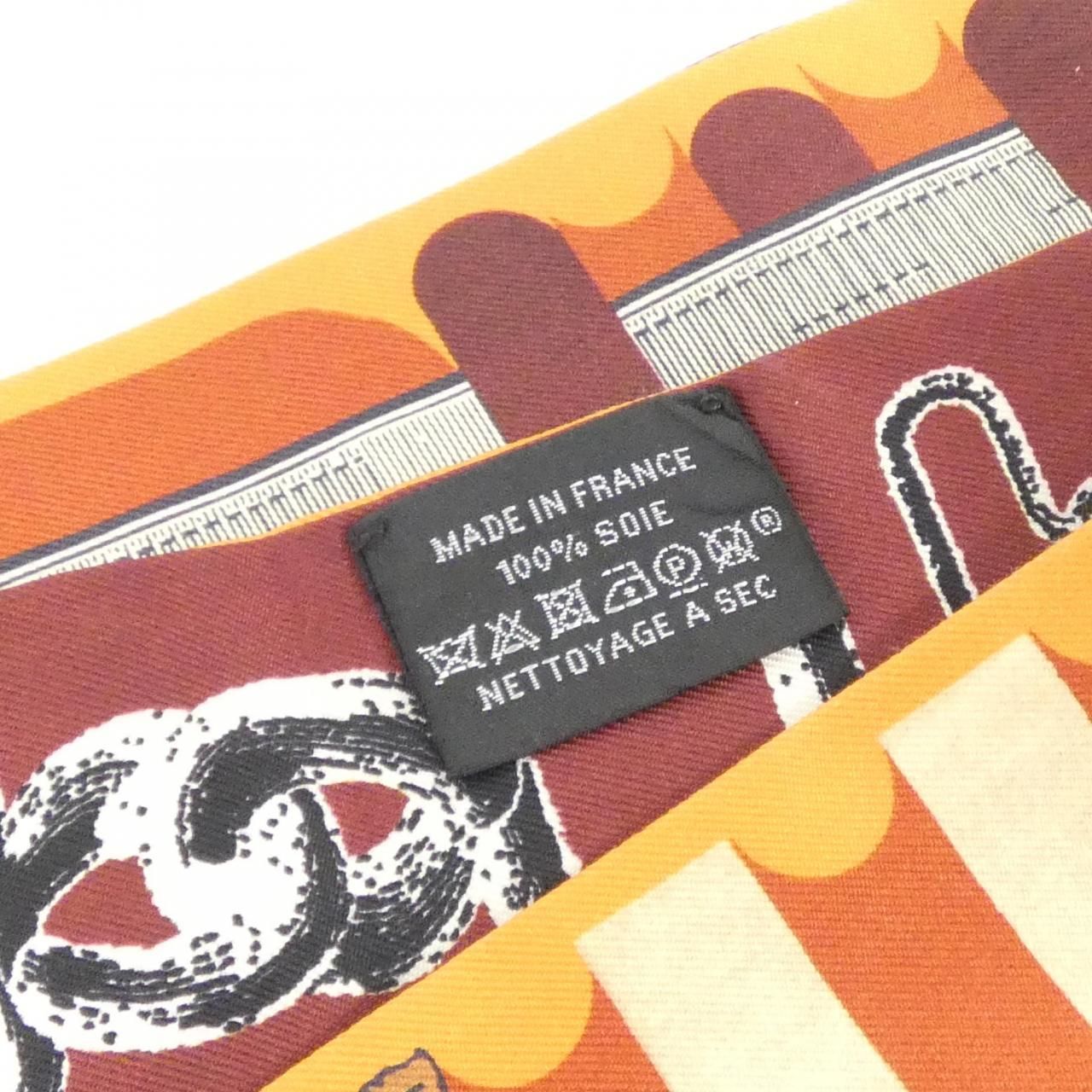 Hermes Inventaire Poetique de Brides a Bloc Twilly Scarf — view 6