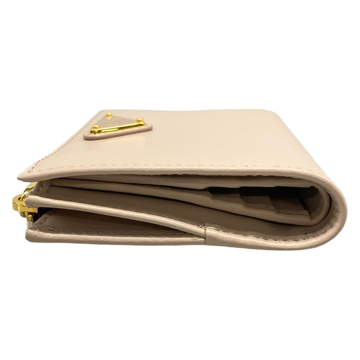 Prada Bifold Wallet Pink Leather — view 9