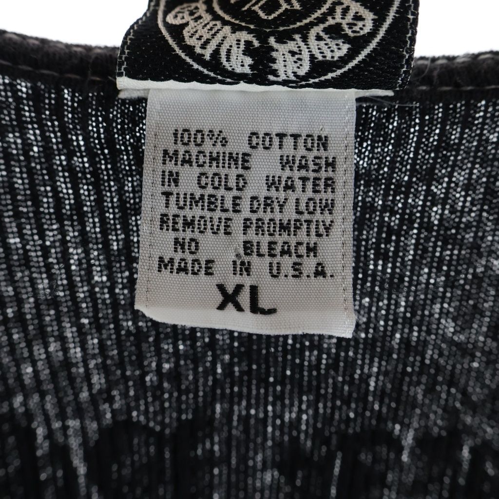 Chrome Hearts Vintage Vine Daga Tank Top Sleeveless Top Black — view 8