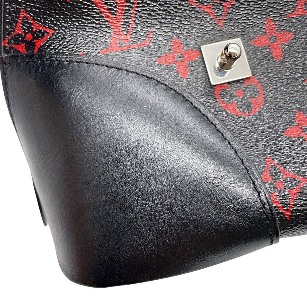 Louis Vuitton Monogram Empreinte Alma PM 2-Way Shoulder Bag Black — view 9