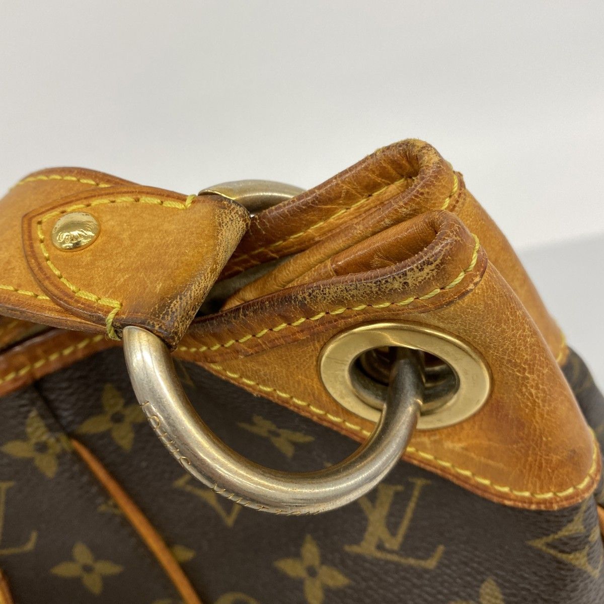 Louis Vuitton Shoulder Bag Monogram Galleria PM Brown — view 9