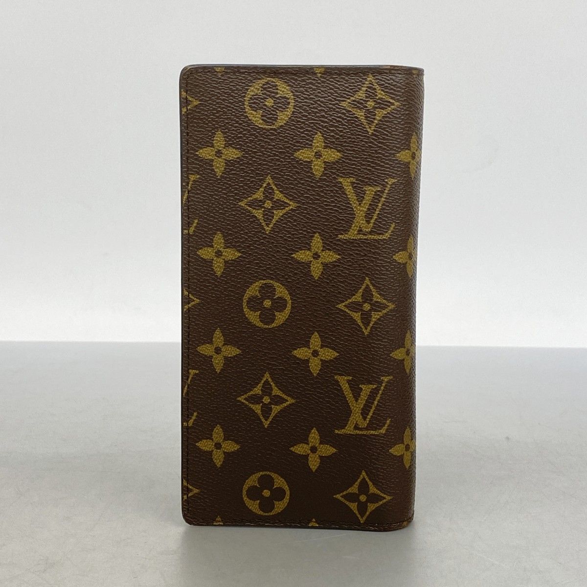 Louis Vuitton Wallet Monogram Portefeuille Brazza Brown — view 8