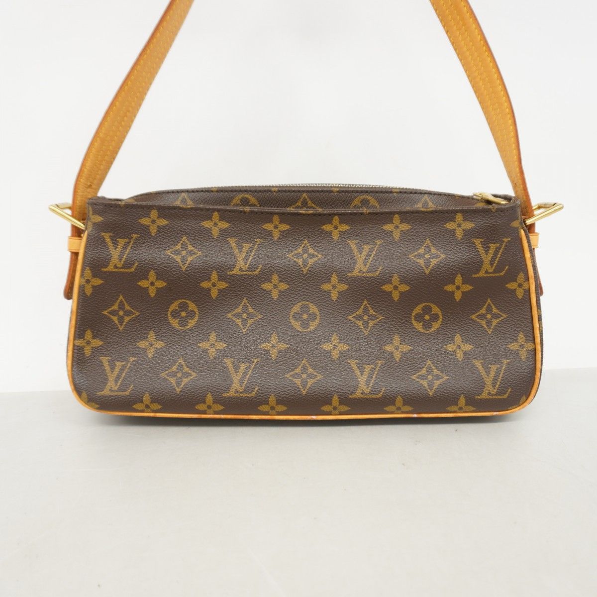 Louis Vuitton Shoulder Bag Monogram Viva Cite Brown — view 9
