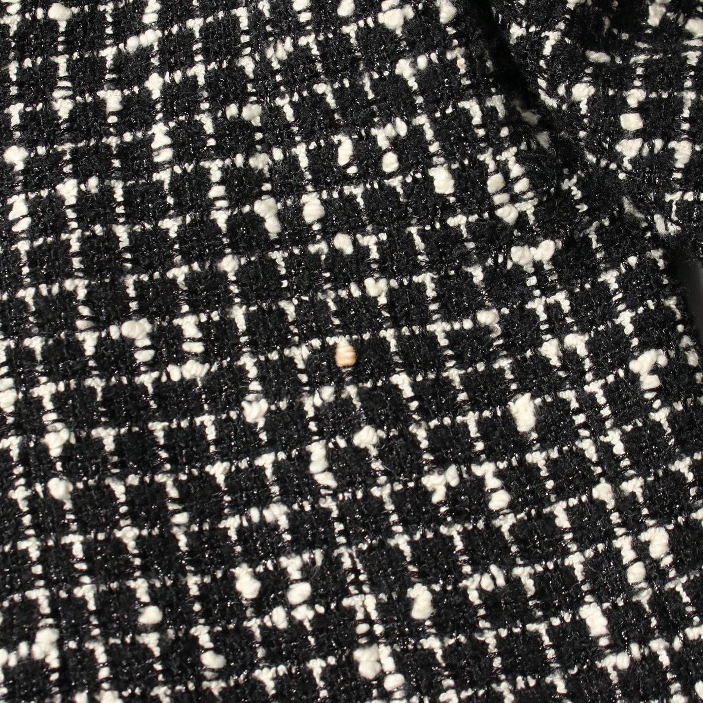 Chanel CC Logo Button Tweed Wool Jacket — view 9