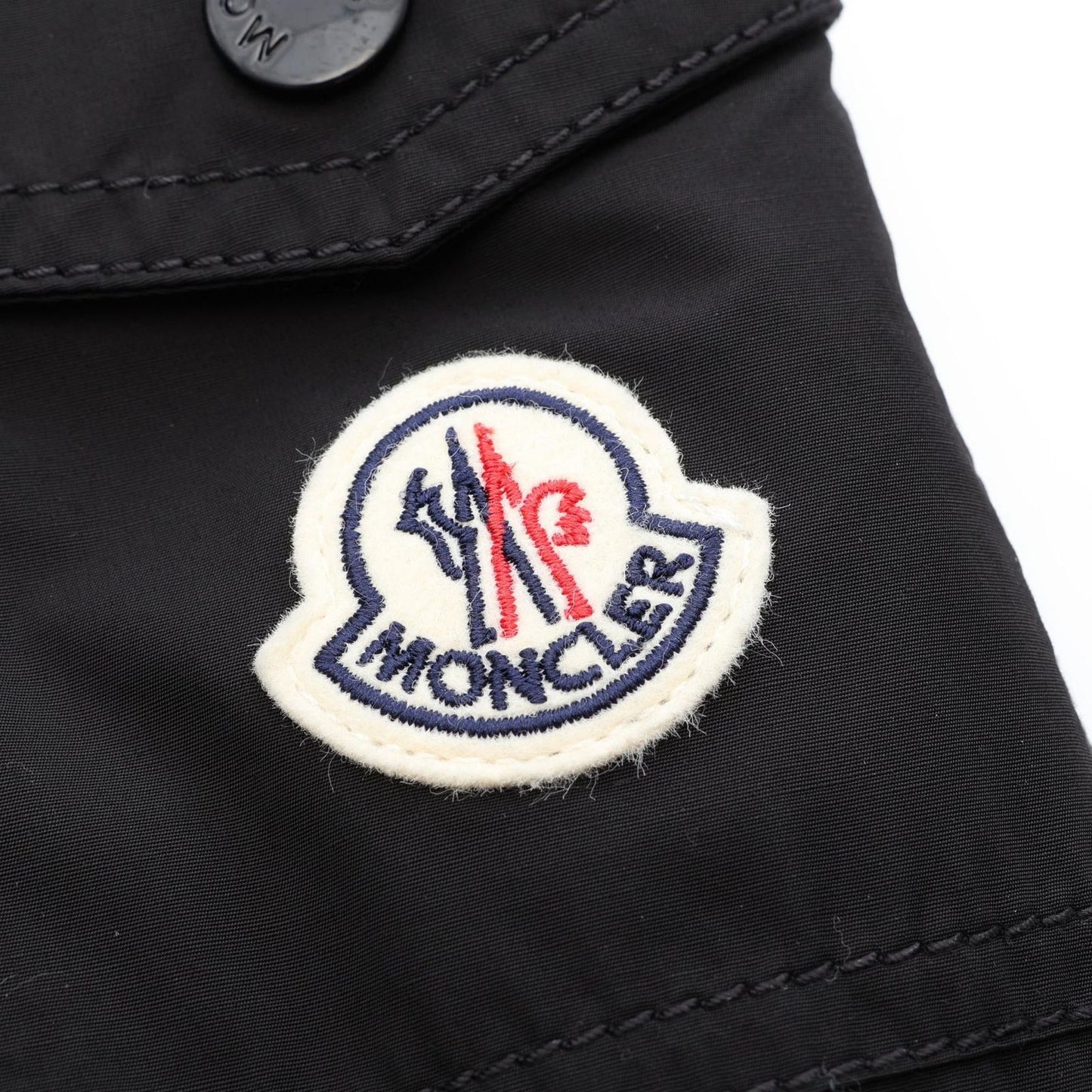 Moncler Laerte Hooded Black Long Hoodie — view 6