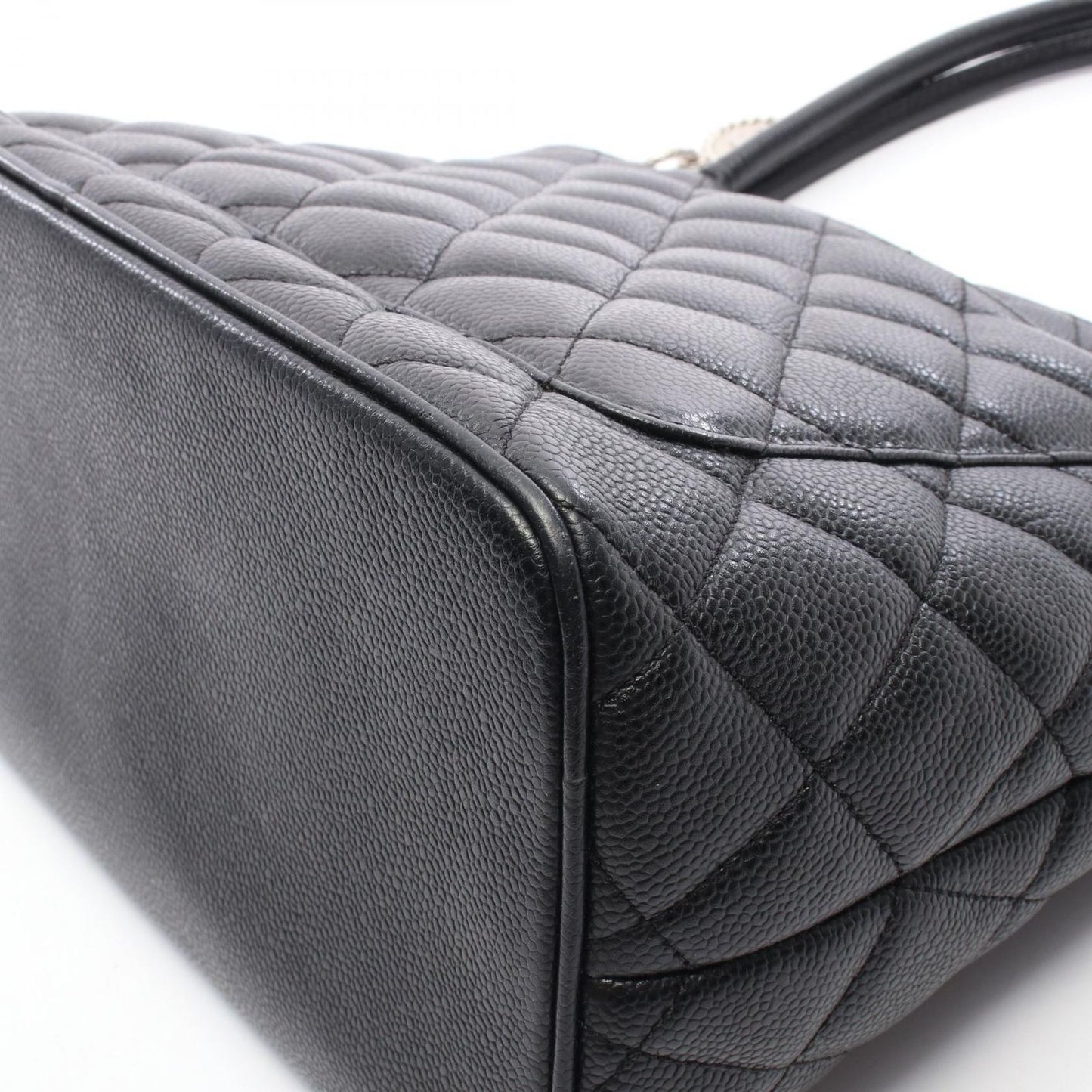 Chanel Tote Reissue Black Calf — view 9