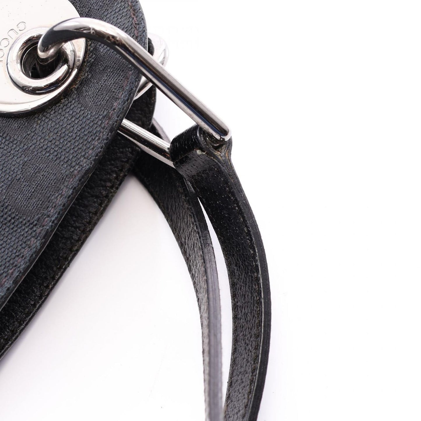Gucci Shoulder Bag GG Canvas Black — view 6