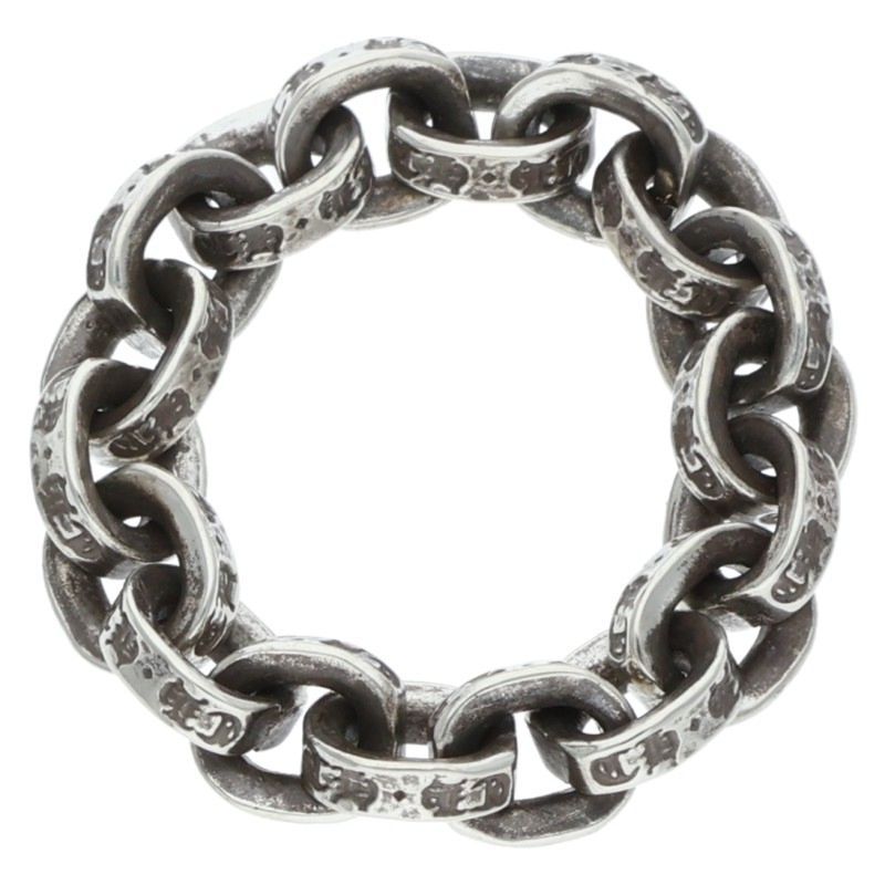 Chrome Hearts Paper Chain Ring Silver — view 5