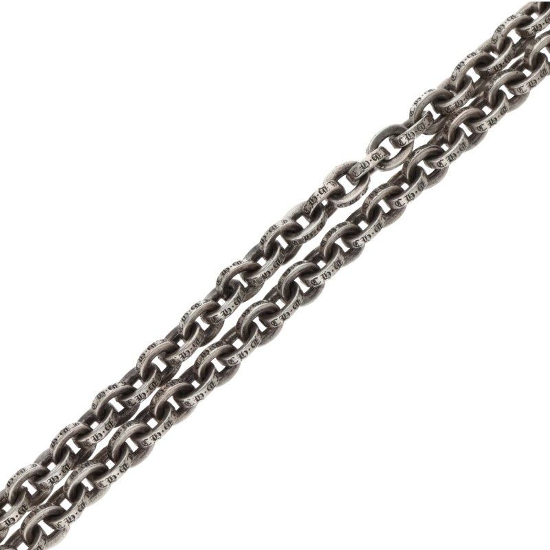 Chrome Hearts Paper Chain 24 Silver Necklace — view 5