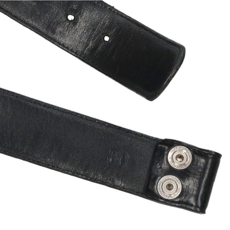 Chrome Hearts 1.5 Strap Scroll Rebe Roulis Betts Leather Belt 30 — view 5