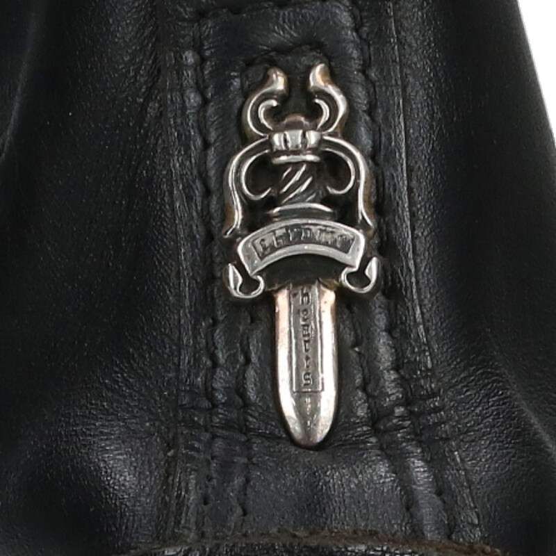 Chrome Hearts Wesco Jobmaster Job Master Star Leather Bra Dress Up Boots — view 7