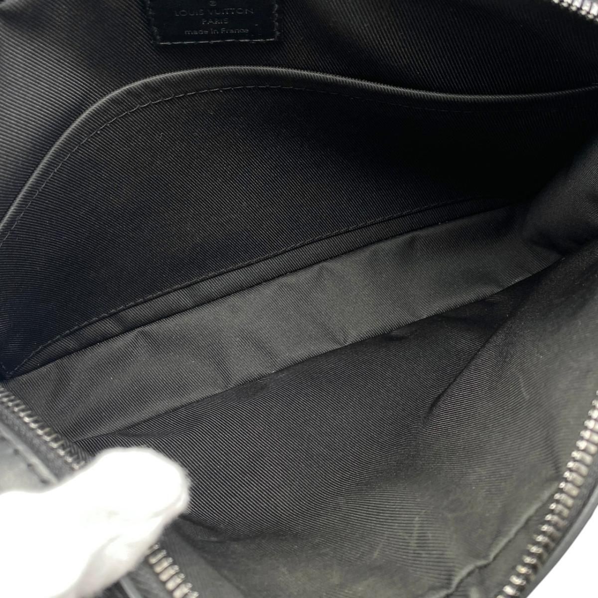 Louis Vuitton Shoulder Bag Duo Messenger Monogram Shadow Noir Black — view 9