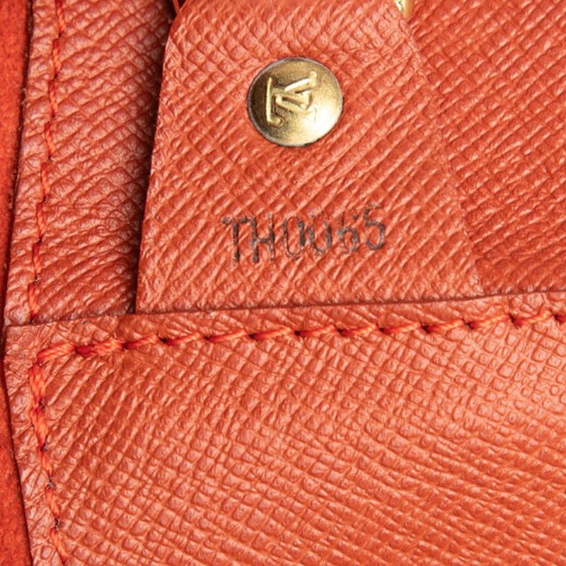 Louis Vuitton Damier Musette Crossbody Shoulder Bag Brown Leather — view 7