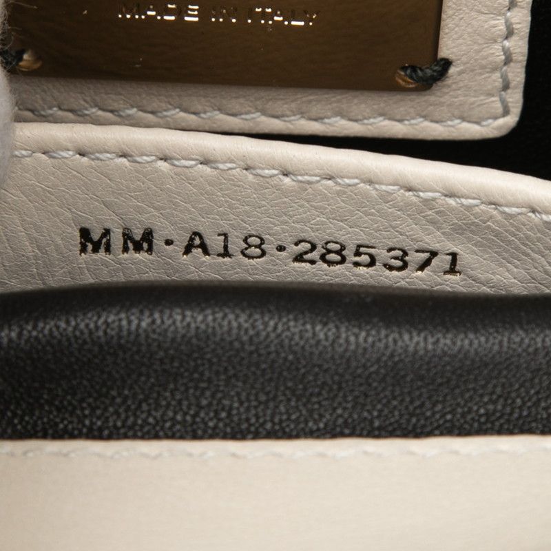 Bvlgari Serpenti Forever Studs Chain Shoulder Bag White Leather Onyx — view 6