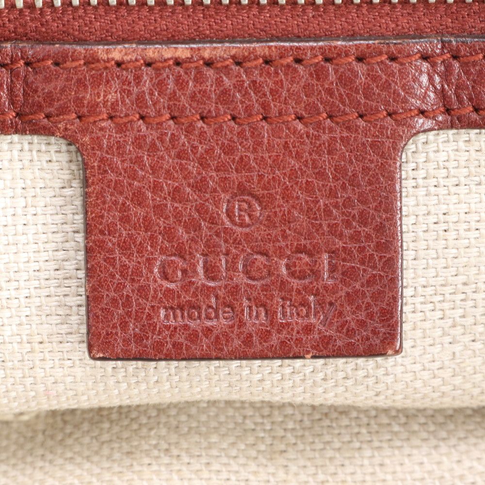 Gucci GG Canvas Marrakech Leather Tote Shoulder Hand — view 9