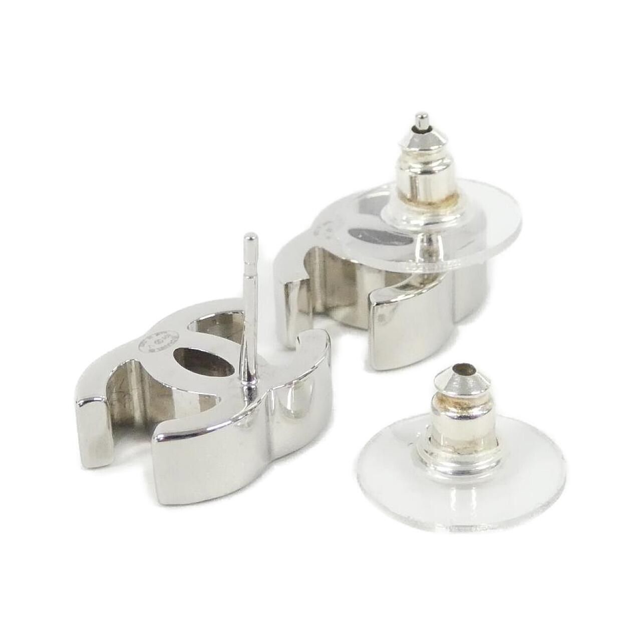 Chanel Earrings Silver — view 3