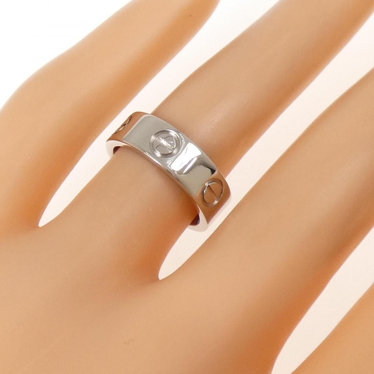 Cartier Love Ring White Gold — view 4