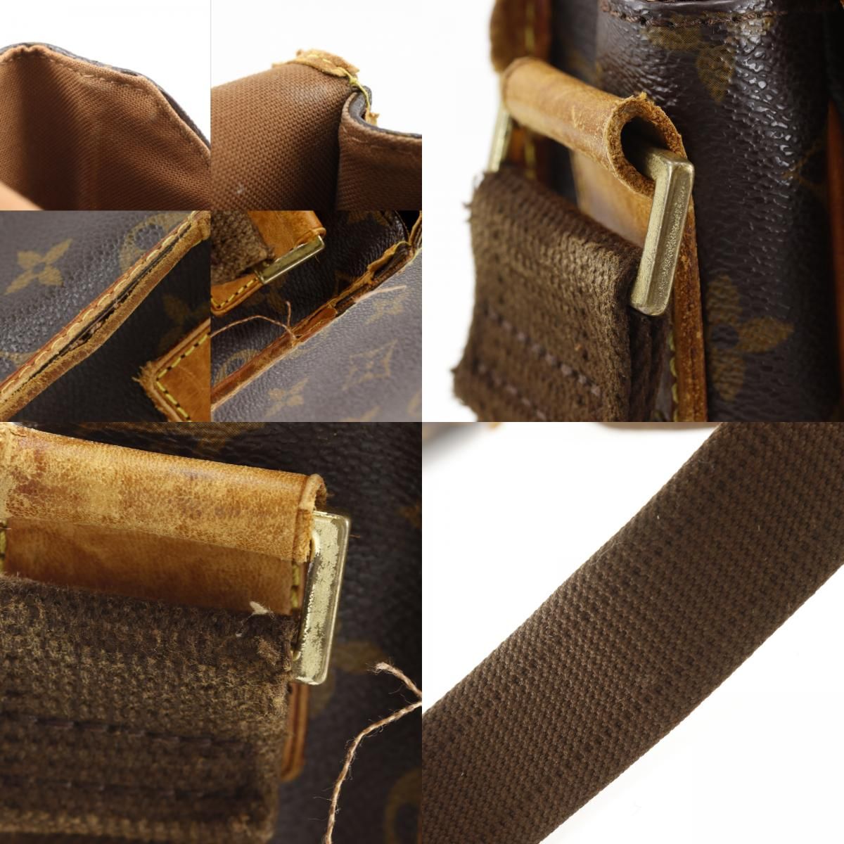 Louis Vuitton Messenger Bosford PM Monogram Canvas Brown Shoulder — view 9