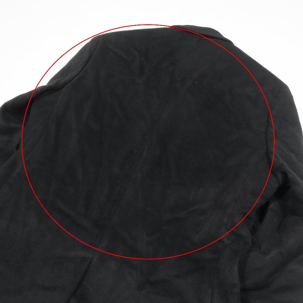 Dior Cashmere Melton Tailored Jacket Blazer 46 Black — view 7