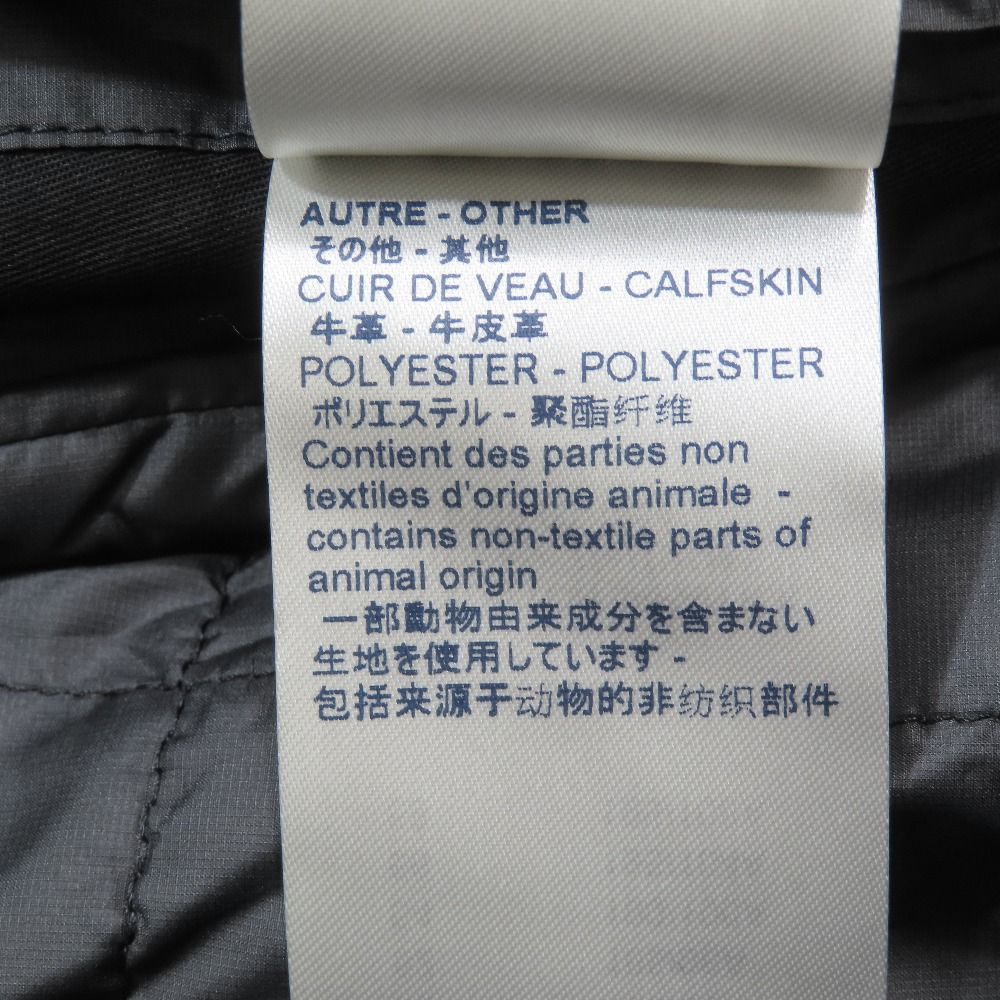 Louis Vuitton Reversible Tailored Jacket Blazer Nylon Quilted 52 Black — view 9