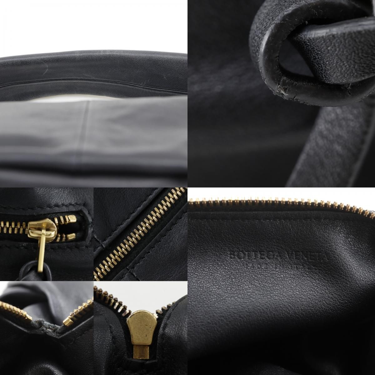 Bottega Veneta Mini Double Knot Calf Black Handbag — view 9