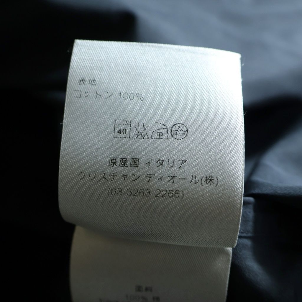 Dior Hiyo Button Lock Stitch Long Sleeve Shirt Black — view 8