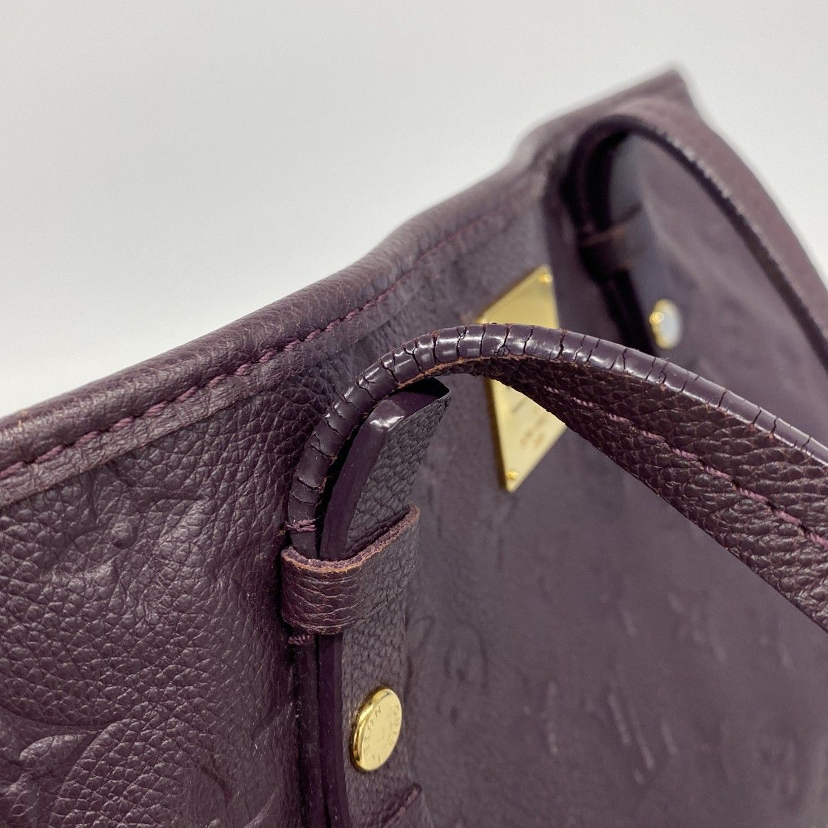 Louis Vuitton Tote Monogram Empreinte Citadines GM Aube — view 9