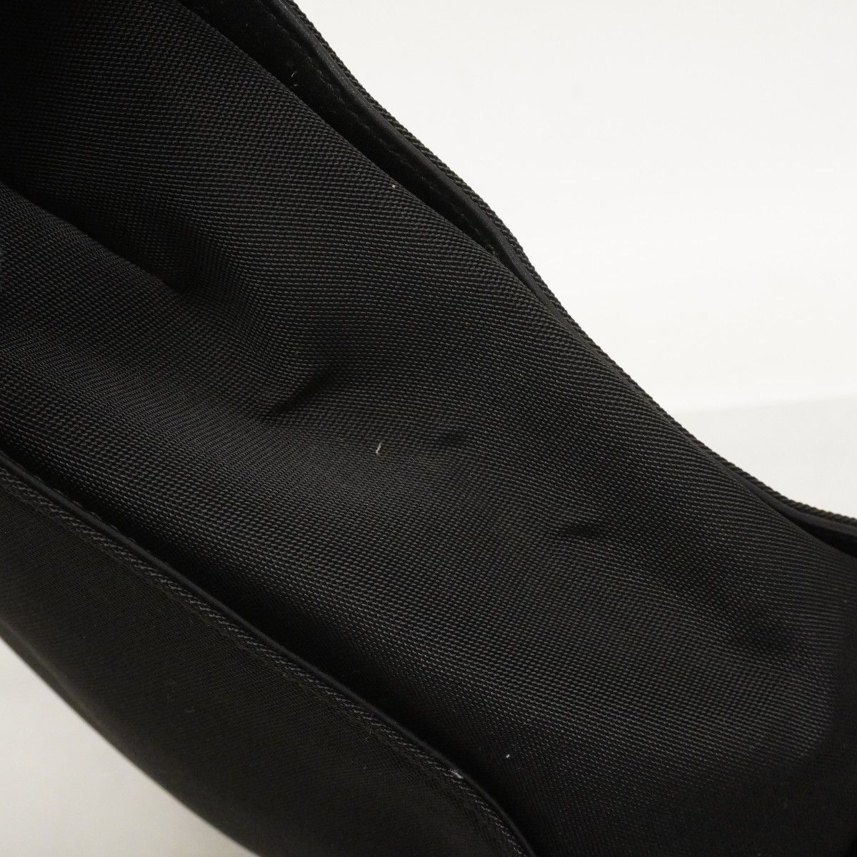 Gucci Handbag Bamboo 002 Nylon Black Silver — view 9