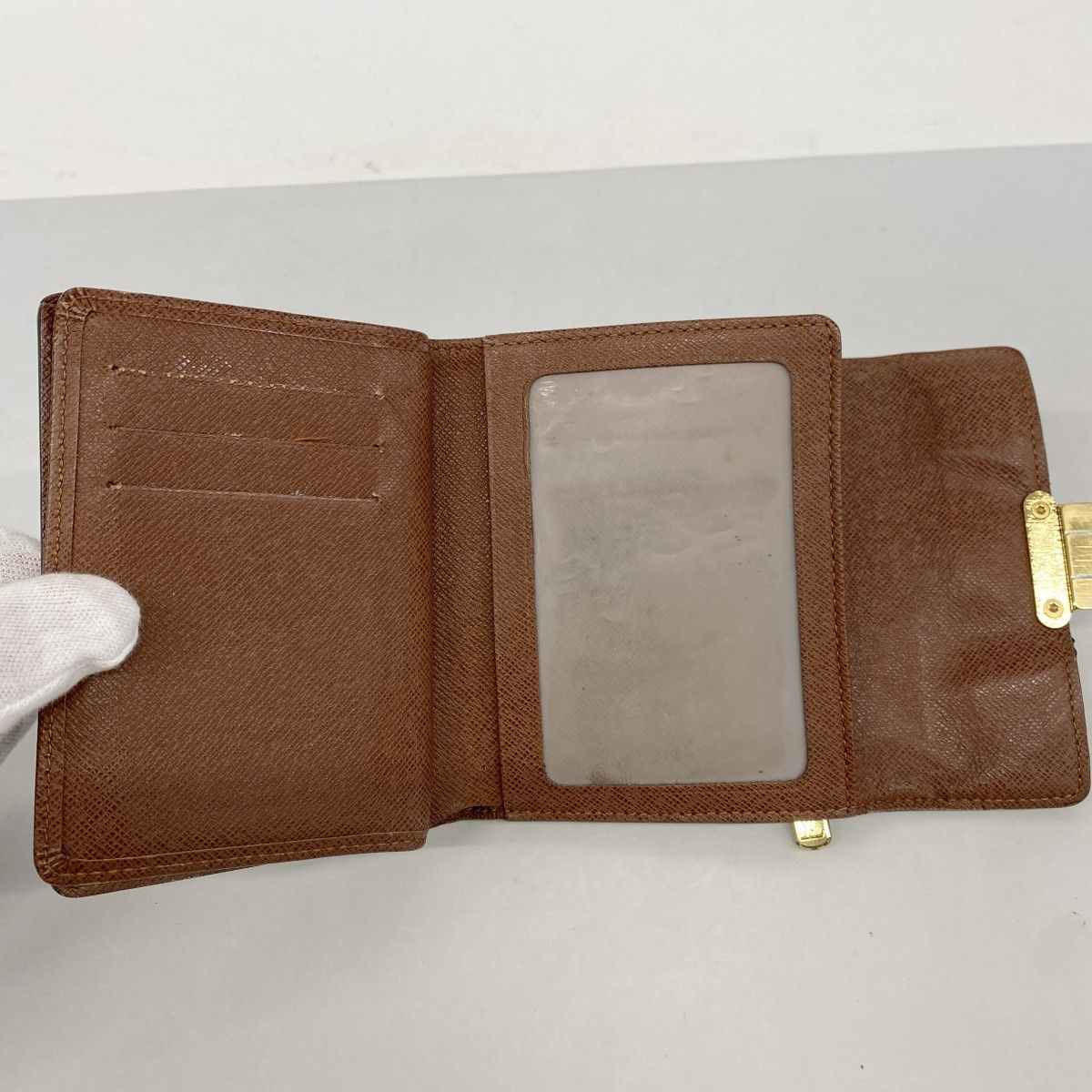 Louis Vuitton Trifold Wallet Monogram Portefeuille Koala Brown — view 9