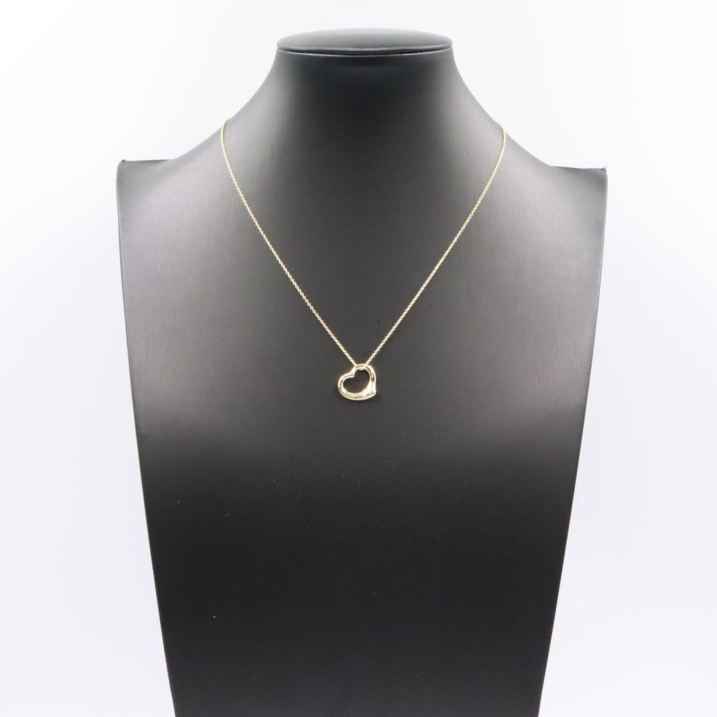 Tiffany & Co Necklace Open Heart 18k — view 7
