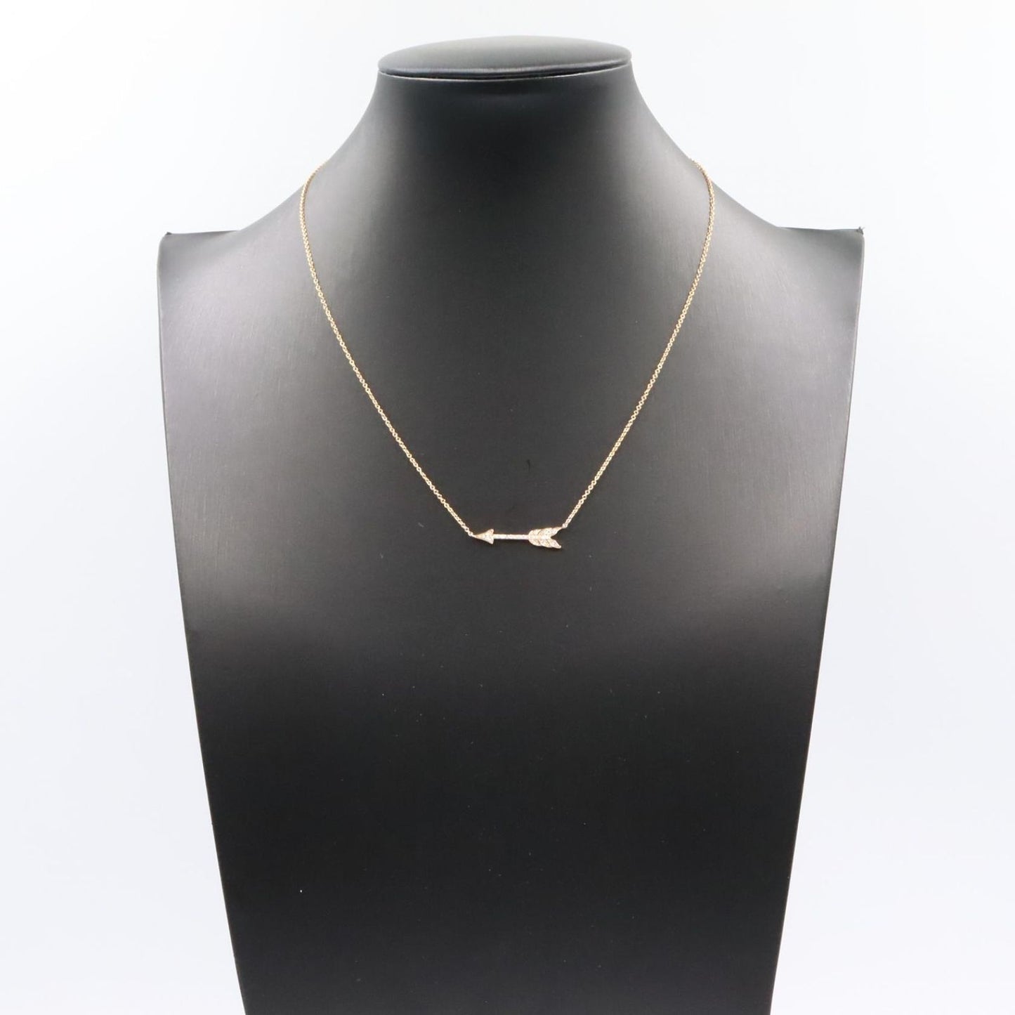Tiffany & Co Necklace Arrow Diamond 18k Pink Gold — view 6
