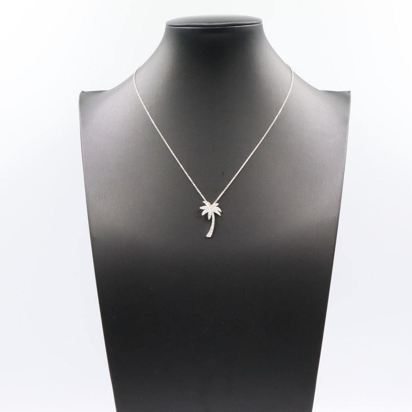 Tiffany & Co Necklace Palm Tree Diamond 41 cm Platinum — view 7