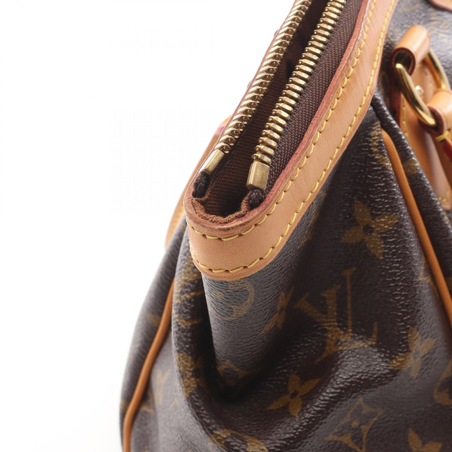 Louis Vuitton Handbag Tivoli PM Canvas Leather — view 9