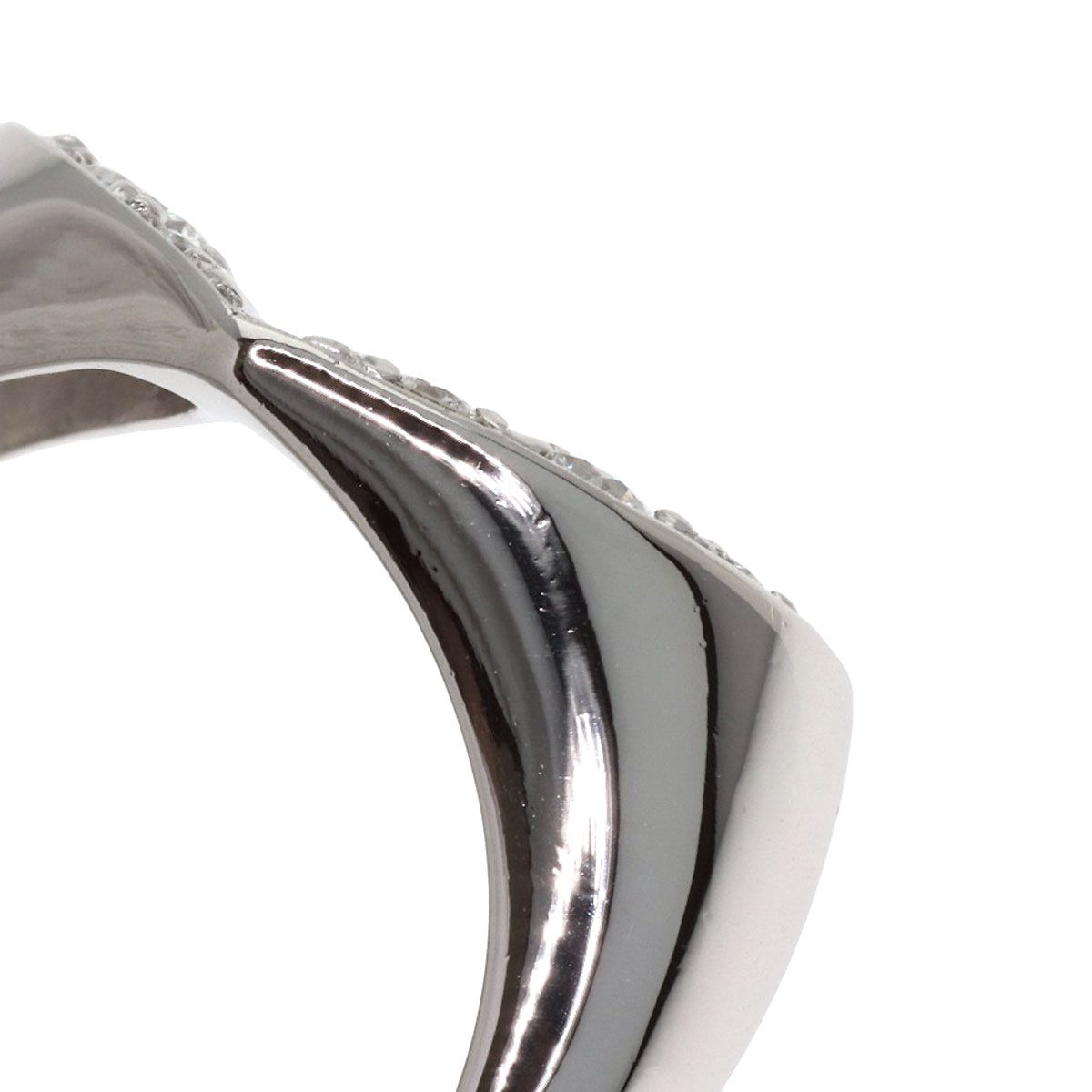 Dior Diamond Ring Silver — view 9