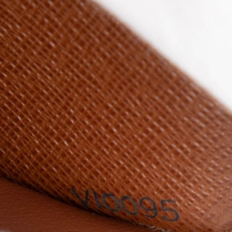 Louis Vuitton Monogram Zippy Organizer Zip Around Wallet Brown Leather — view 6