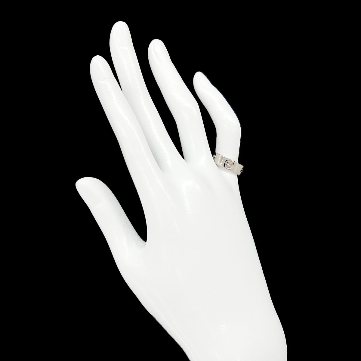 Cartier Love 52 Ring 18k WG White Gold 750 — view 6