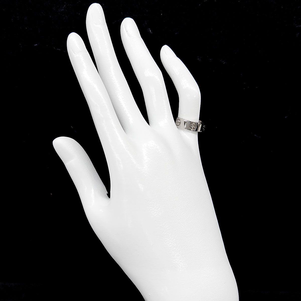 Cartier Love Classic 48 Ring 18k WG White Gold 750 — view 7