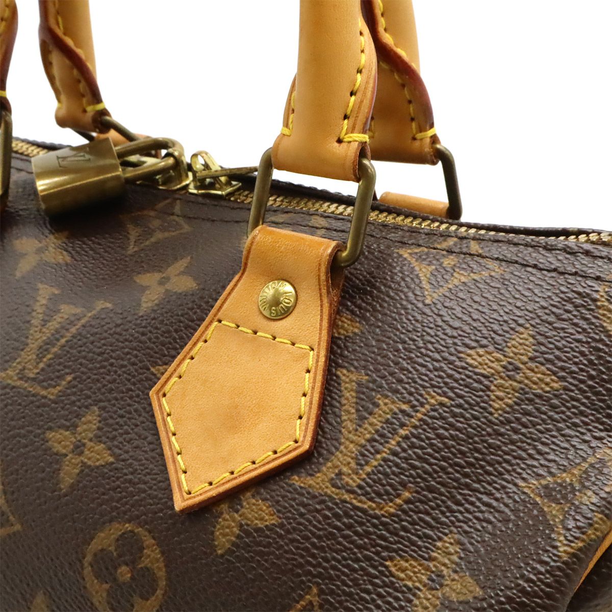 Louis Vuitton Monogram Speedy Bandouliere 25 Mini Boston Bag 2-Way — view 9