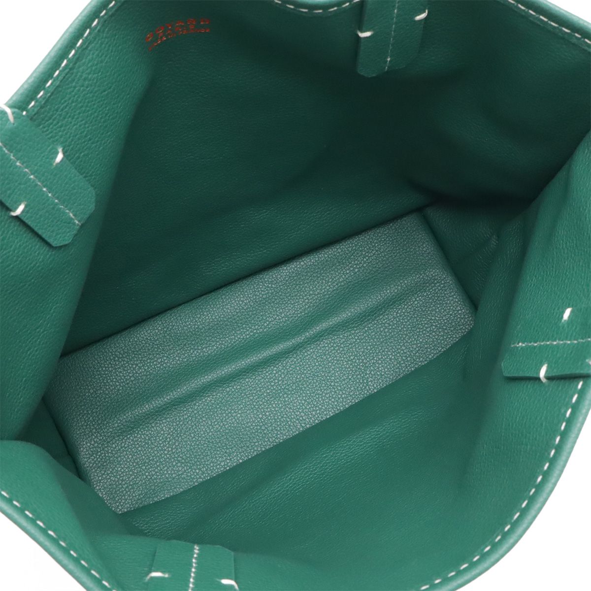 Goyard Anjou Mini Tote Reversible Leather Green Pouch Out of Stock — view 5