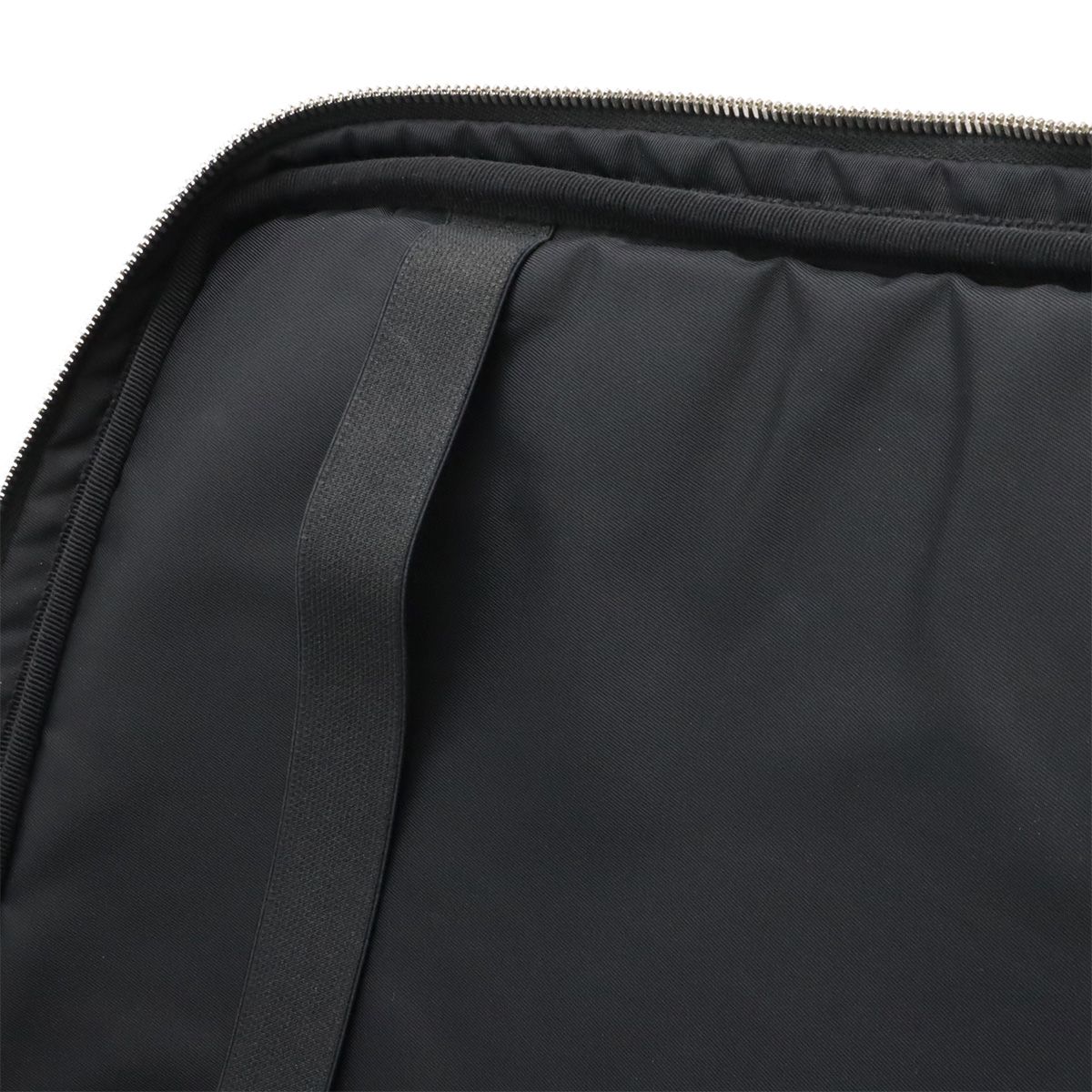 Gucci Guccissima Lava Pc Case Business Bag Leather Black Silver — view 8