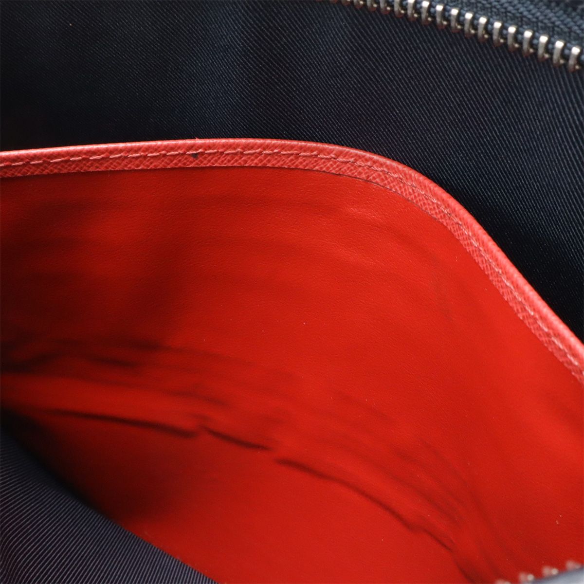 Louis Vuitton Taiga Pochette Voyage Clutch Blue Marine Navy — view 7